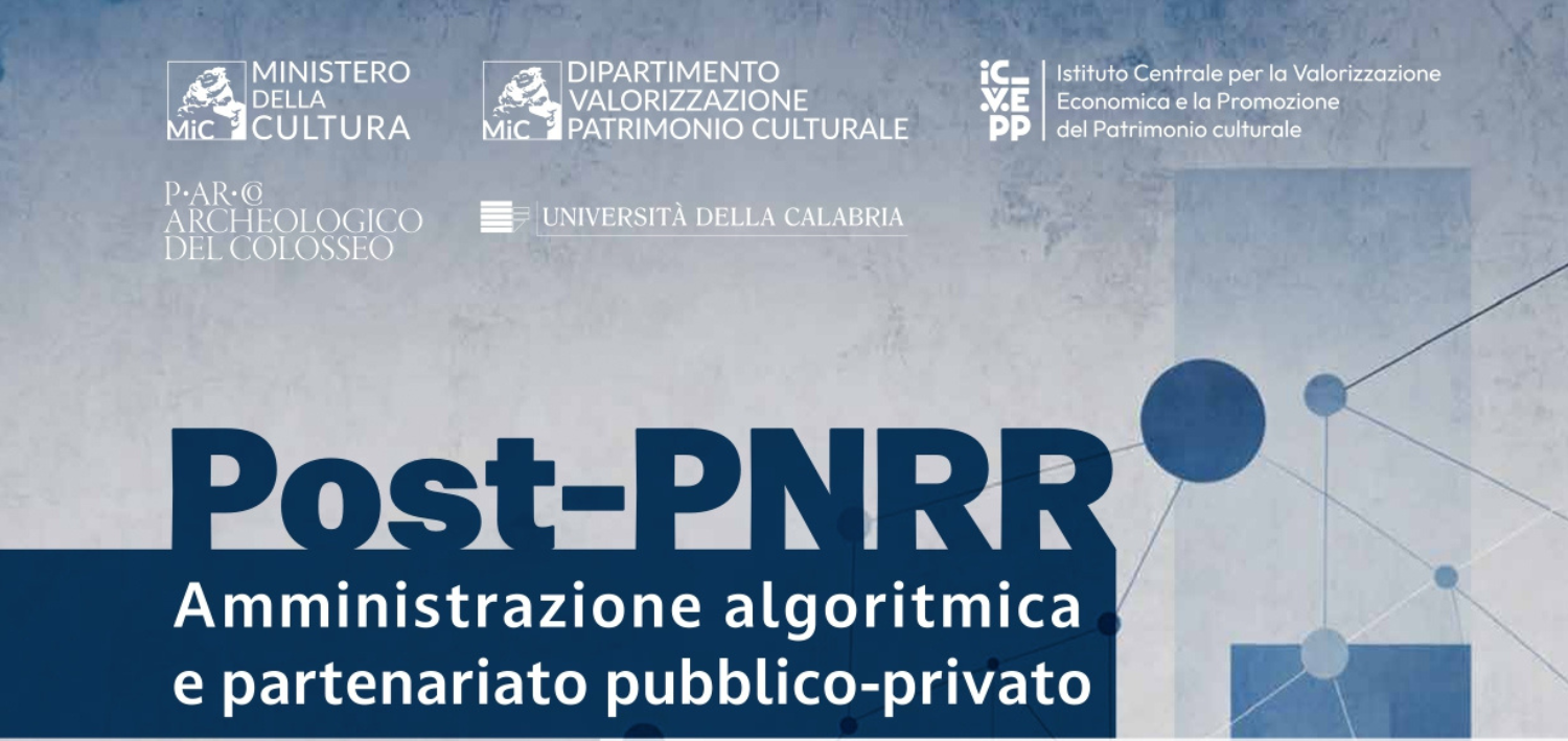 Post-PNRR. Amministrazione algoritmica e partenariato pubblico-privato