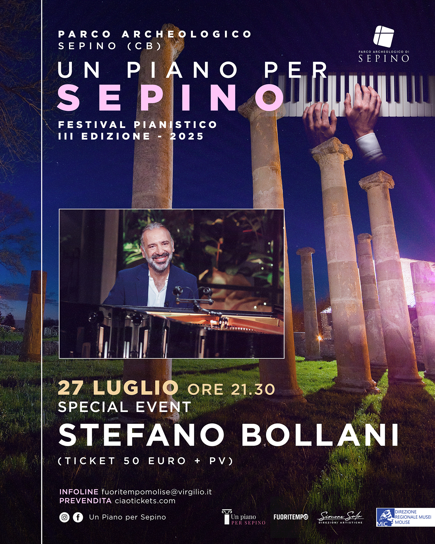 “UN PIANO PER SEPINO” III edizione - 27 luglio 2025